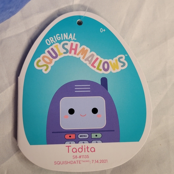 Squishmallows | Toys | Nwt 8 Tadita The Cell Phone Squishmallow Kellytoy Gamer Plush | Poshmark